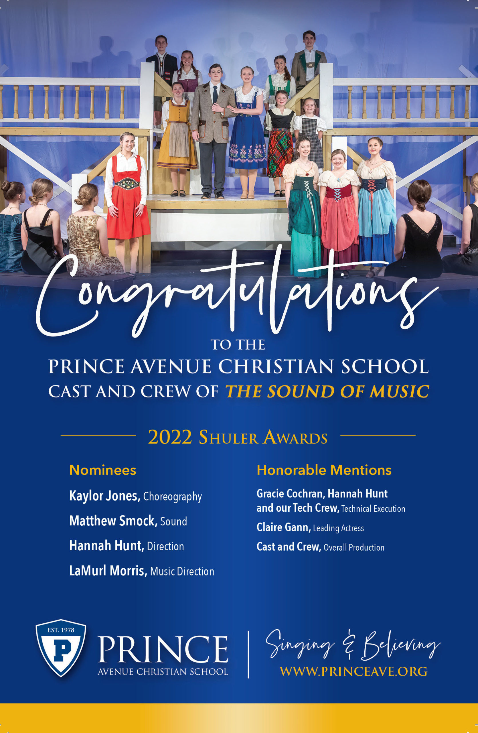 Prince Students and Faculty Receive Nominations for 2022 Shuler Awards